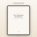 The Organized Life Planner | Undated Digital Planner for iPad, Phone & Laptop | GoodNotes & Notability